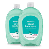 Amazon Basics jabon liquido mango coco en botella, limpieza suave y aroma tropical
