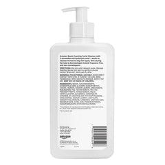 Amazon Basics limpiador facial sin fragancia para uso diario sin irritación