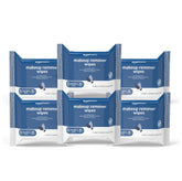 Amazon Basics Makeup Remover Wipes pack front view for daily cleansing.