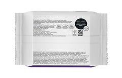 Amazon Basics Makeup Remover Wipes texture close-up showing soft wipe.