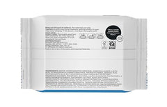 Waterproof mascara removal with Amazon Basics wipes.