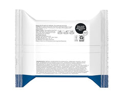 Amazon Basics Makeup Remover Wipes closeup shows soft towelettes removing makeup gently.