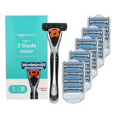 Amazon Basics Motion Sphere razor handle for comfortable grip and control