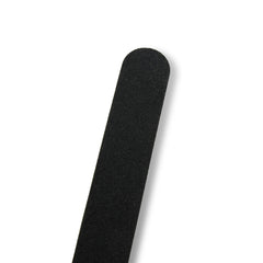 Amazon Basics two-sided file extends use while smoothing nails.