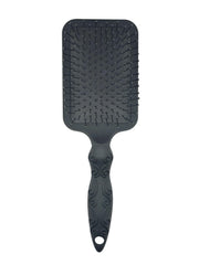Amazon Basics paddle brush showing ball tipped bristles that minimize snags during brushing.
