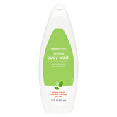 Amazon Basics refreshing body wash bottle pour with cucumber and green tea for daily cleansing