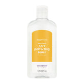 Amazon Basics Witch Hazel Toner bottle pour for refreshing toning and cleansing