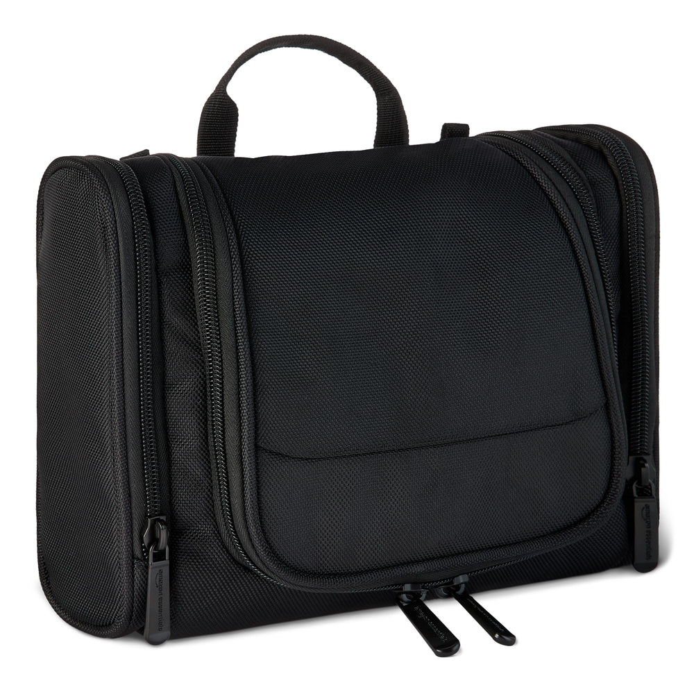 Amazon Essentials spacious toiletry bag main compartment for organized travel