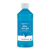 Amazon Basics after sun gel bottle 16 oz ready for sunburn relief