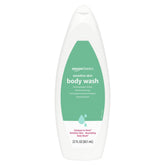 Amazon Basics Sensitive Skin Body Wash bottle front for gentle daily cleansing.