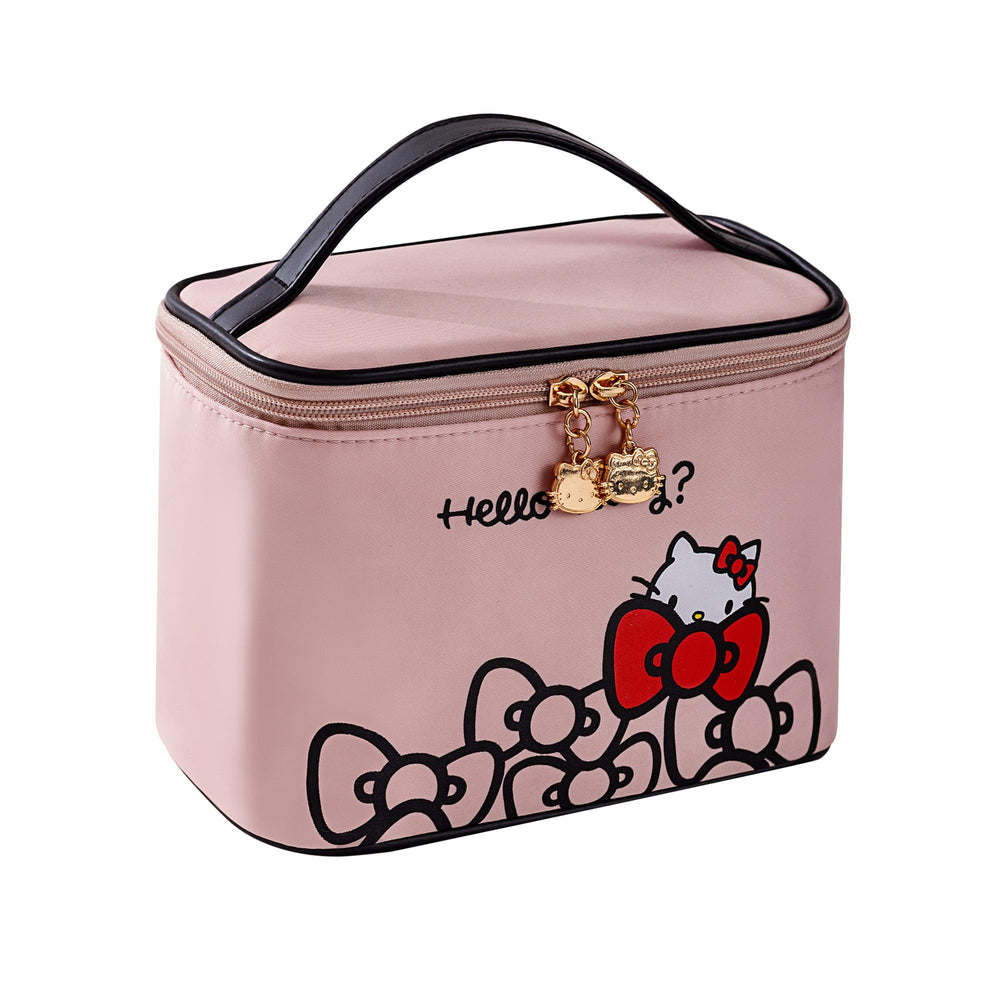 AmBealla makeup bag with large waterproof exterior for travel