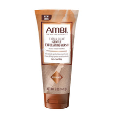 Ambi Even & Clear limpiador exfoliante suave con avena y alga marina para piel suave