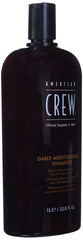 American Crew shampoo lather rinses clean for everyday use.