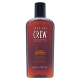 Gel de baño American Crew para hombres en envase, listo para uso diario.