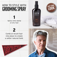Envase compacto de American Crew Grooming Spray para uso diario