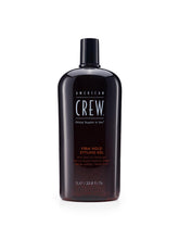 American Crew hair gel bottle front view showing high hold and shine