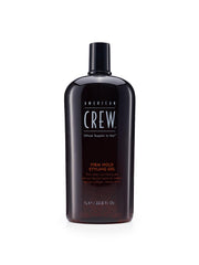 American Crew hair gel bottle front view showing high hold and shine