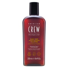 AMERICAN CREW Shampoo diario hidratante – botella que aporta suavidad sin acumulación.