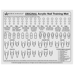 AMERICANAILS Limpieza fácil con acetona para regresar la manta a su estado original.