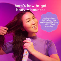 amika Brooklyn Bombshell volume boost highlights hair body and bounce