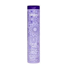 Amika Bust Your Brass Cool Blonde conditioner bottle tones brass with violet pigments.