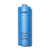 Amika Hydro Rush shampoo bottle ready for deep hydration.