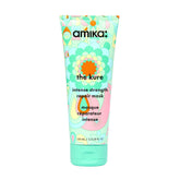 Amika Kure mask bottle close-up, creamy texture for deep hydration