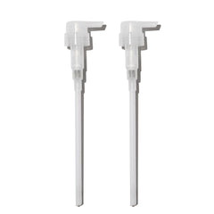 Amika liter pump duo—dual bottle pumps for mess-free shampoo and conditioner.