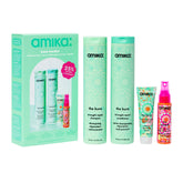 Amika Mane Menders Strength Repair Shampoo bottle offers hydrating cleanse for stronger hair.