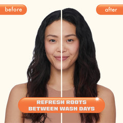 Amika Perk Up Plus mini for extended clean feel between washes.