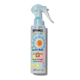 Amika Power Hour bottle with curling spray for hydrated curls