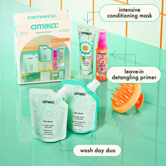 Amika Rescue Team Conditioner tube delivering moisture and bond repair