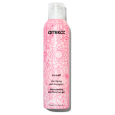 Amika Reset Clarifying Gel Shampoo bottle-foam action for deep cleansing.