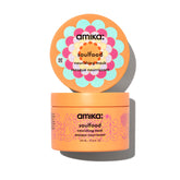 Amika Soulfood Nourishing Mask jar packaging signals luxurious conditioning