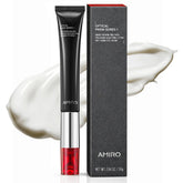 AMIRO 2-in-1 red light eye cream with massager for a quick refreshing under-eye routine