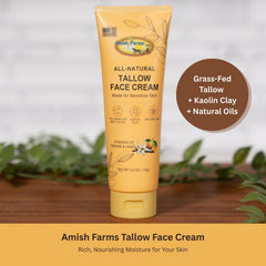 Amish Farms con ingredientes naturales y aceites para piel nutrida
