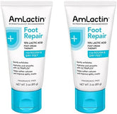 AmLactin Crema para Pies Terapia, tubo de 3 onzas, ideal para hidratación diaria.