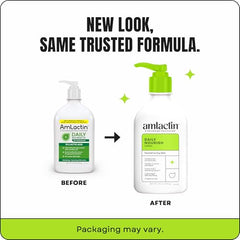 Textura cremosa de AmLactin Daily Nourish en primer plano