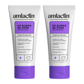 AmLactin KP Bumps Be Gone tube closeup showing easy application