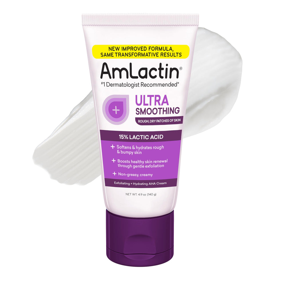 AmLactin Ultra crema manos con 15% ácido láctico para suavidad e hidratación.