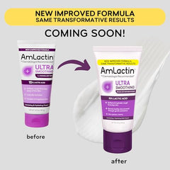 AmLactin Ultra hidratación intensa para piel seca, sensación suave y confortable.