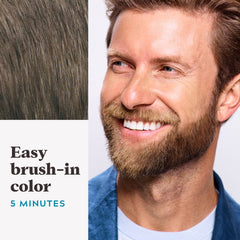 Ammonia-free formula designed for coarse facial hair during coloring.