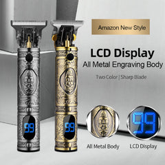 AMULISS USB rechargeable design for cordless grooming anywhere.