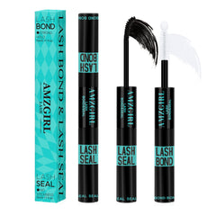AMZGIRL LASH Bond and Seal bottle pour for precise, mess-free application.