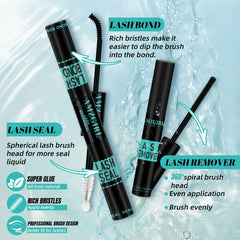 AMZGIRL LASH Eyelash remover for gentle clean-up and reuse