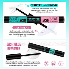 AMZGIRL LASH remover for gentle, easy cleanup after wear
