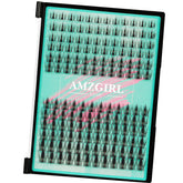 AMZGIRL LASH manga-style fairy lash clusters in a box for vacation-ready lashes