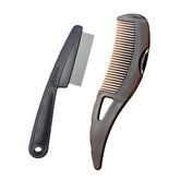 AMZWISH Dandruff Comb Wide Tooth with gentle scalp massage for itch relief.