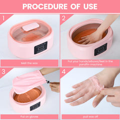 Ananelleo six-pack paraffin wax included for extended home sessions