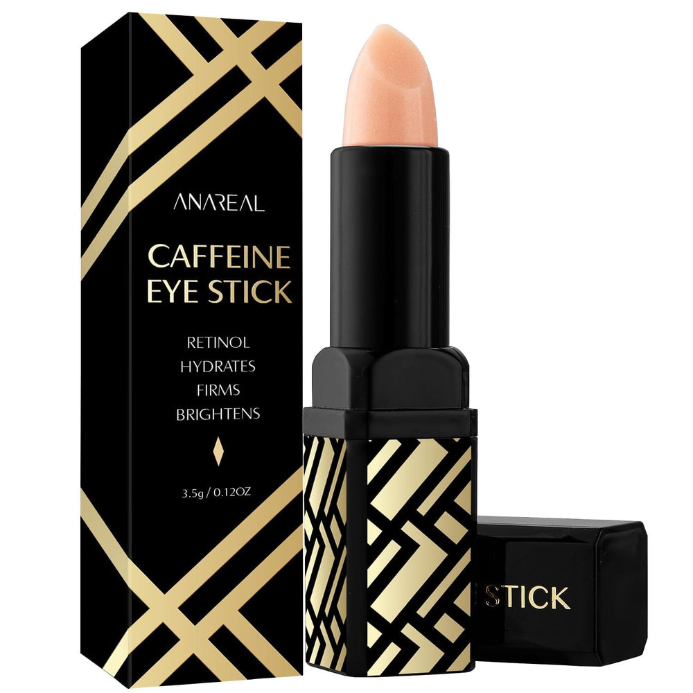 ANAREAL Bálsamo cafeína contorno ojos stick para brillo inmediato